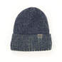 Britt’s Knits Navy Blue Ribbed Knit Men's Beanie Hat, , large image number 1