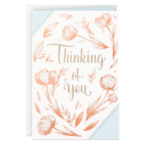 Hoping to Brighten Your Day Encouragement Card