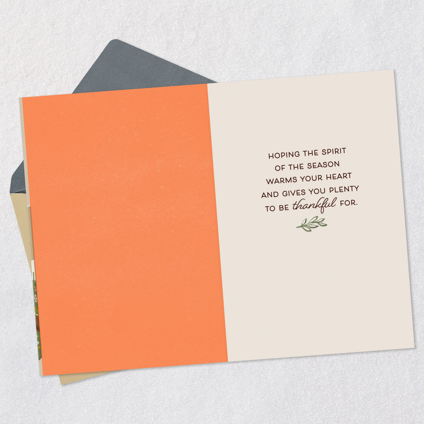 Hoping the Season Warms Your Heart Thanksgiving Card for only USD 2.99 | Hallmark