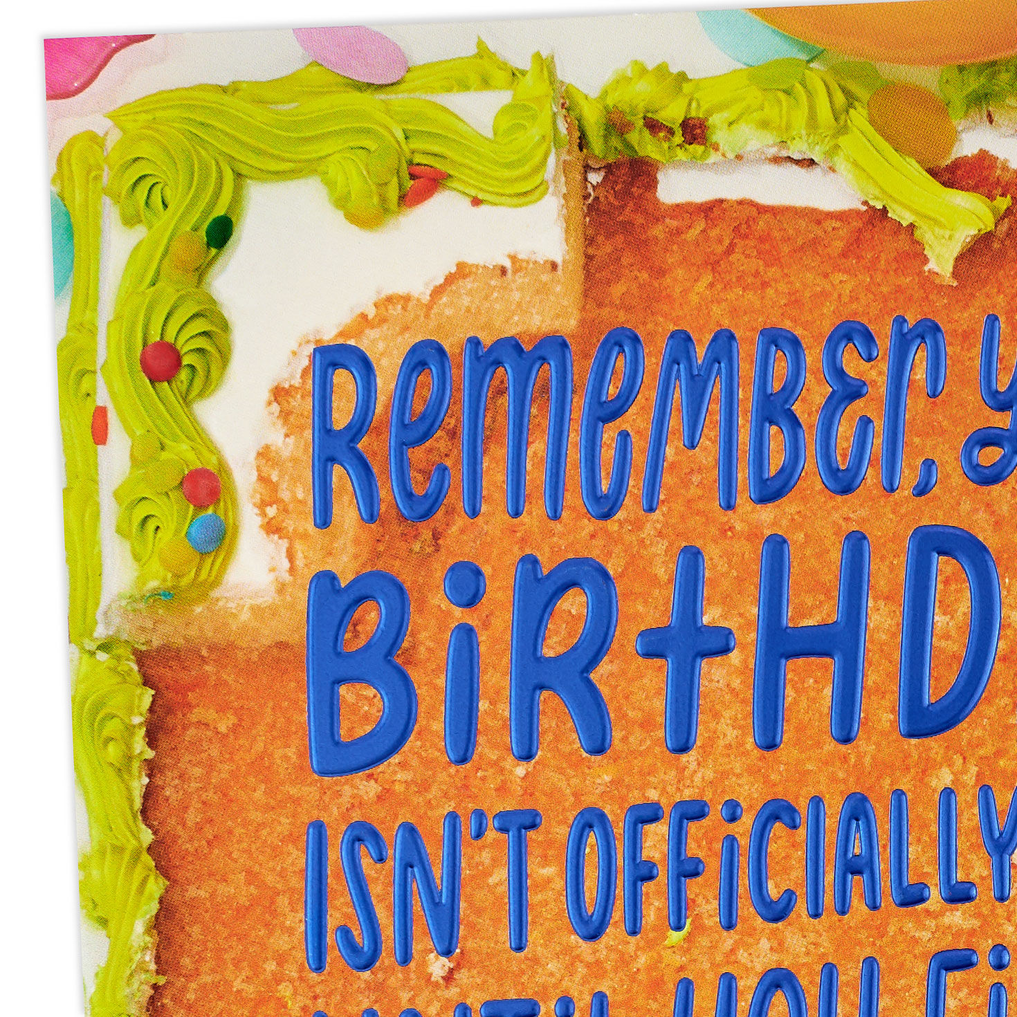 The Celebration Isn't Over Yet Belated Birthday Card for only USD 2.99 | Hallmark