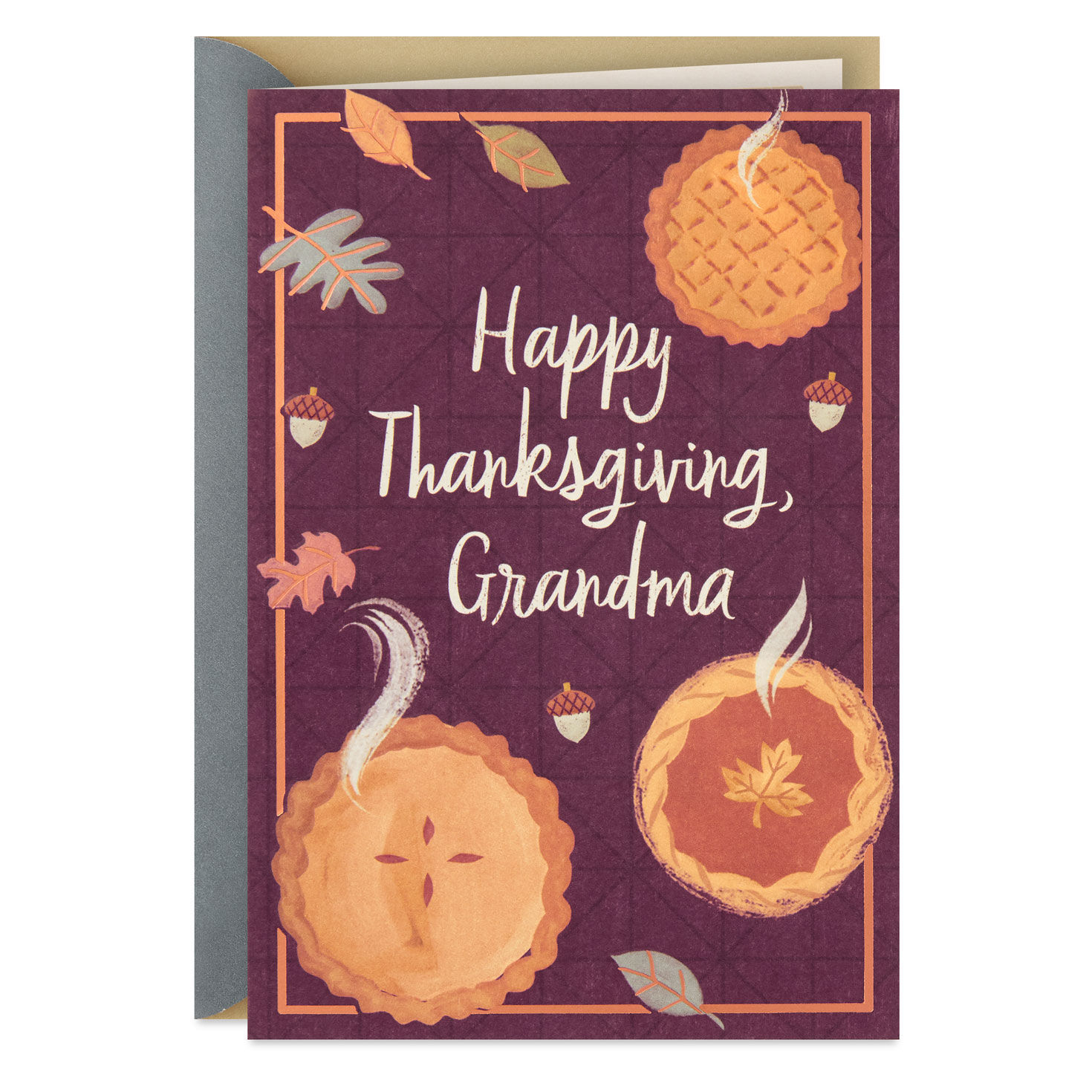 Grateful For Your Love Thanksgiving Card For Grandma - Greeting Cards -  Hallmark