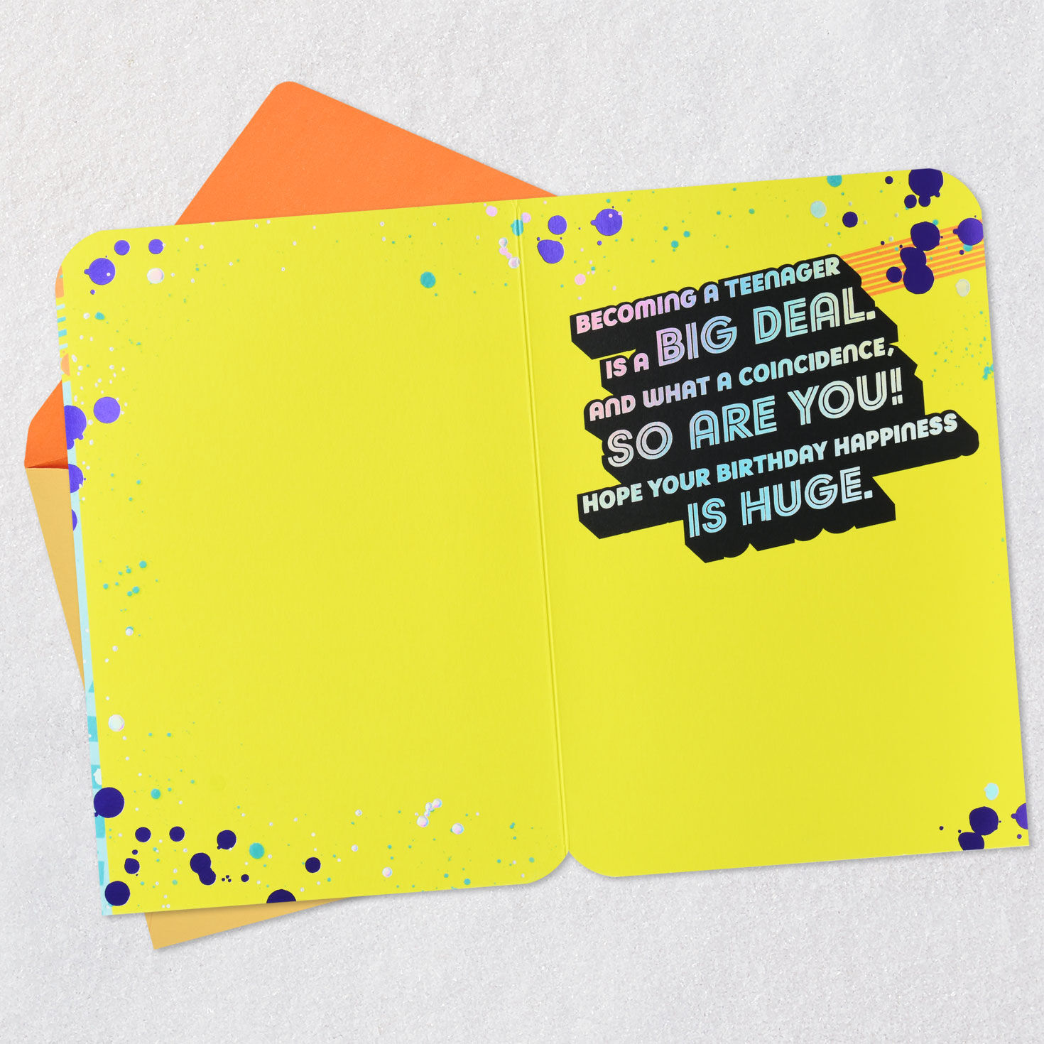 Big Deal 13th Birthday Card, , large image number 3