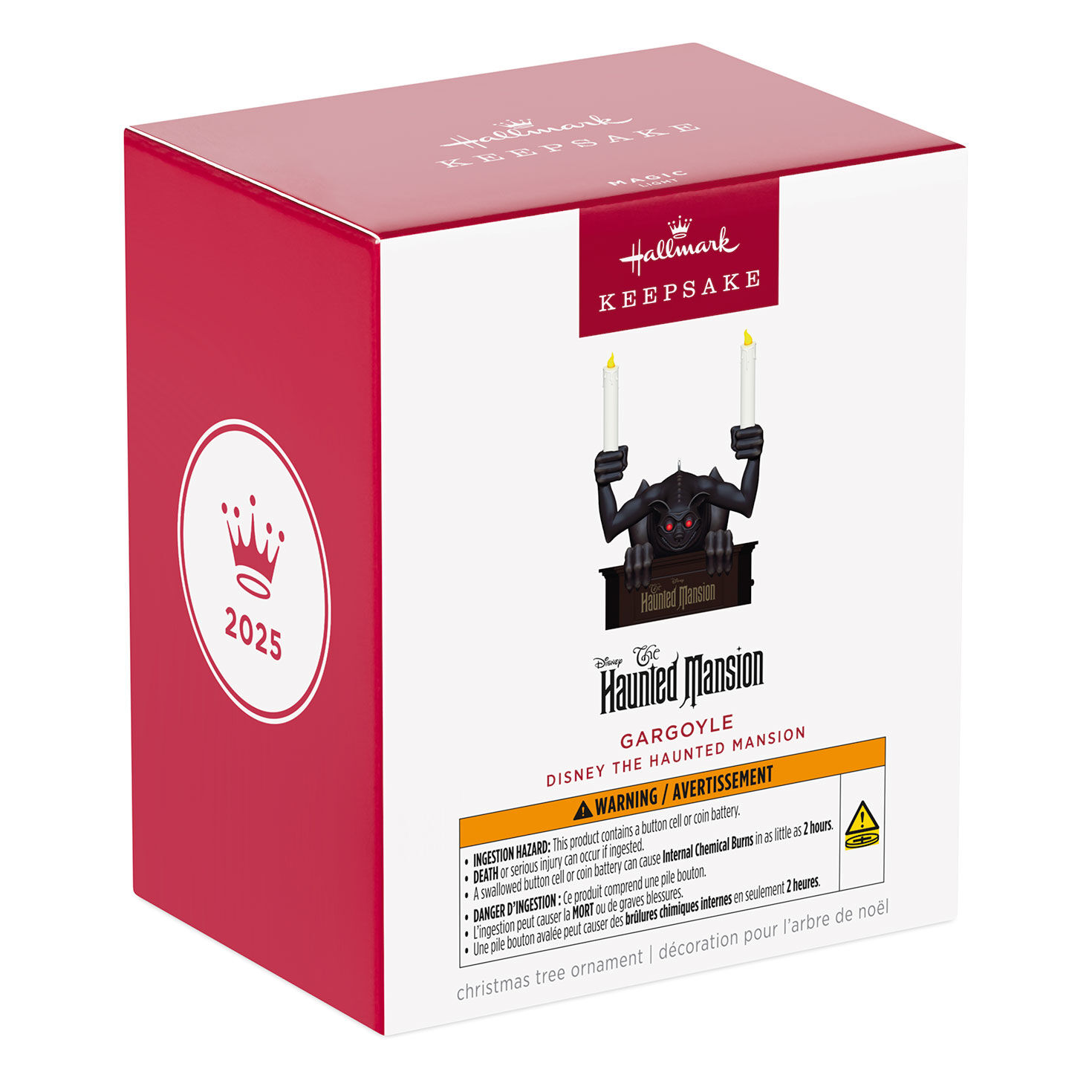 Haunted Mansion Gargoyle Keepsake Ornament package front image number 7