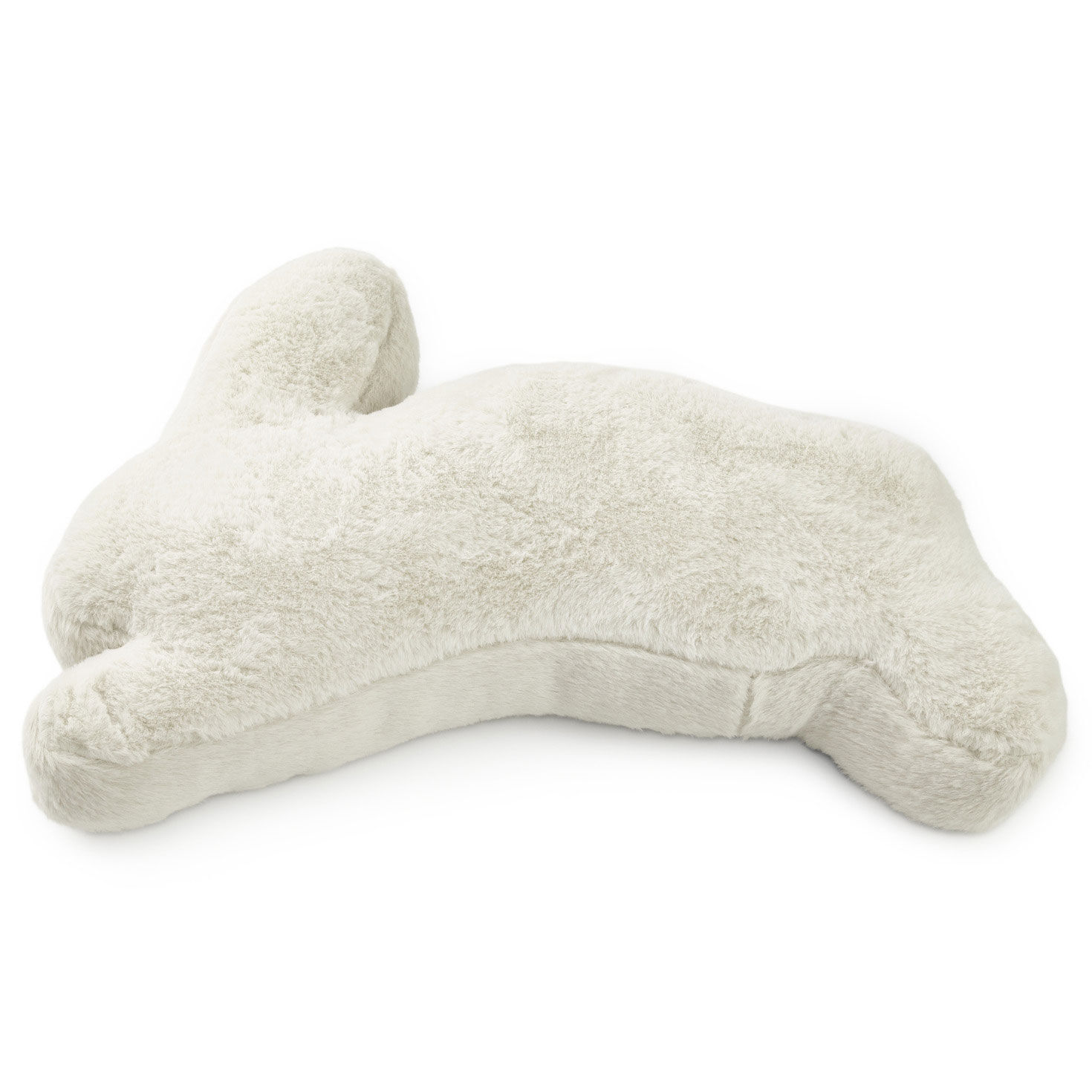 White Bunny-Shaped Plush Throw Pillow, 21" L for only USD 14.99 | Hallmark
