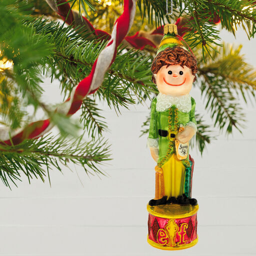 Buddy the Elf™ Glass Ornament, 