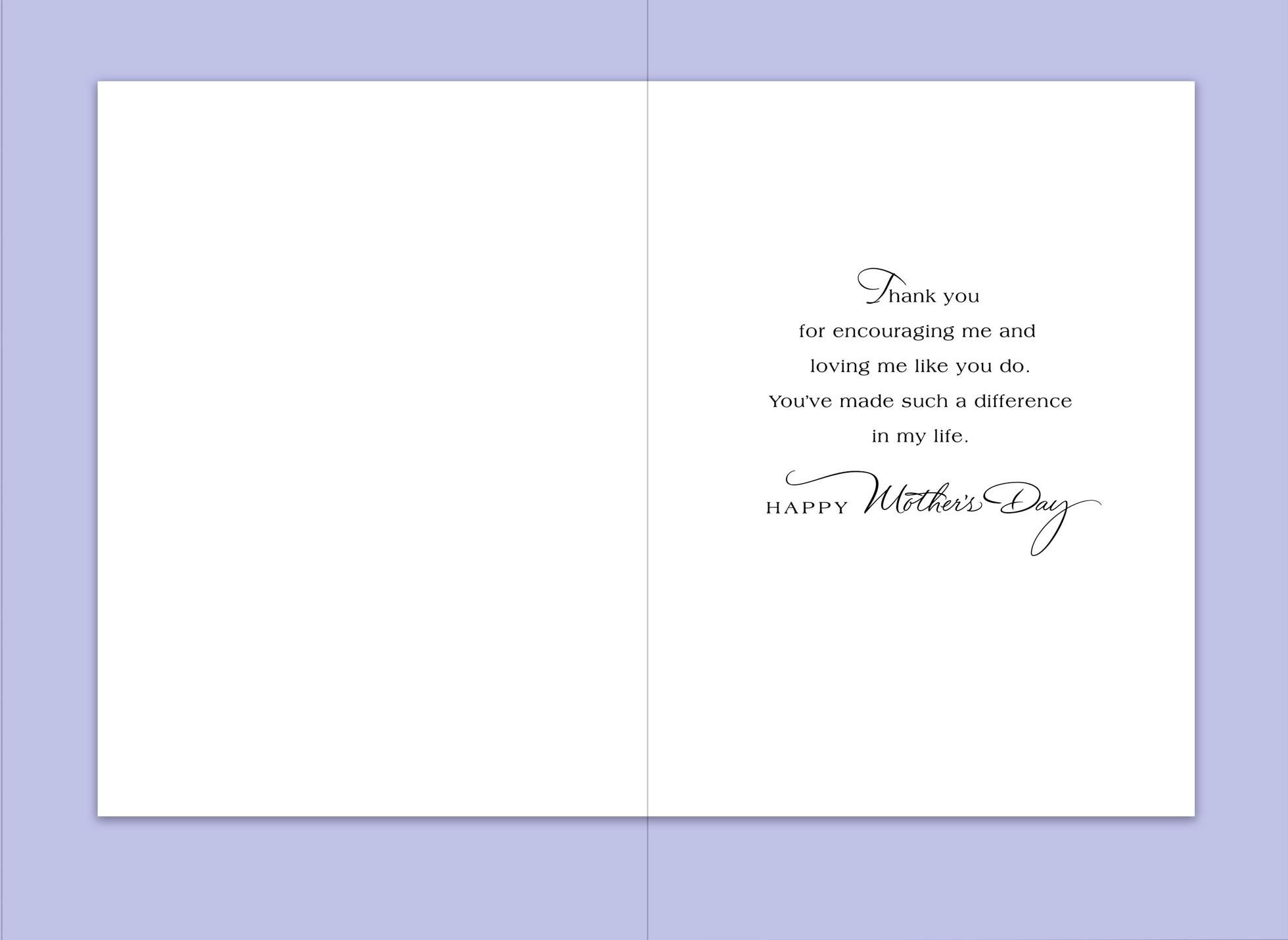 Lucky for Your Support Mother's Day Card for Grandma