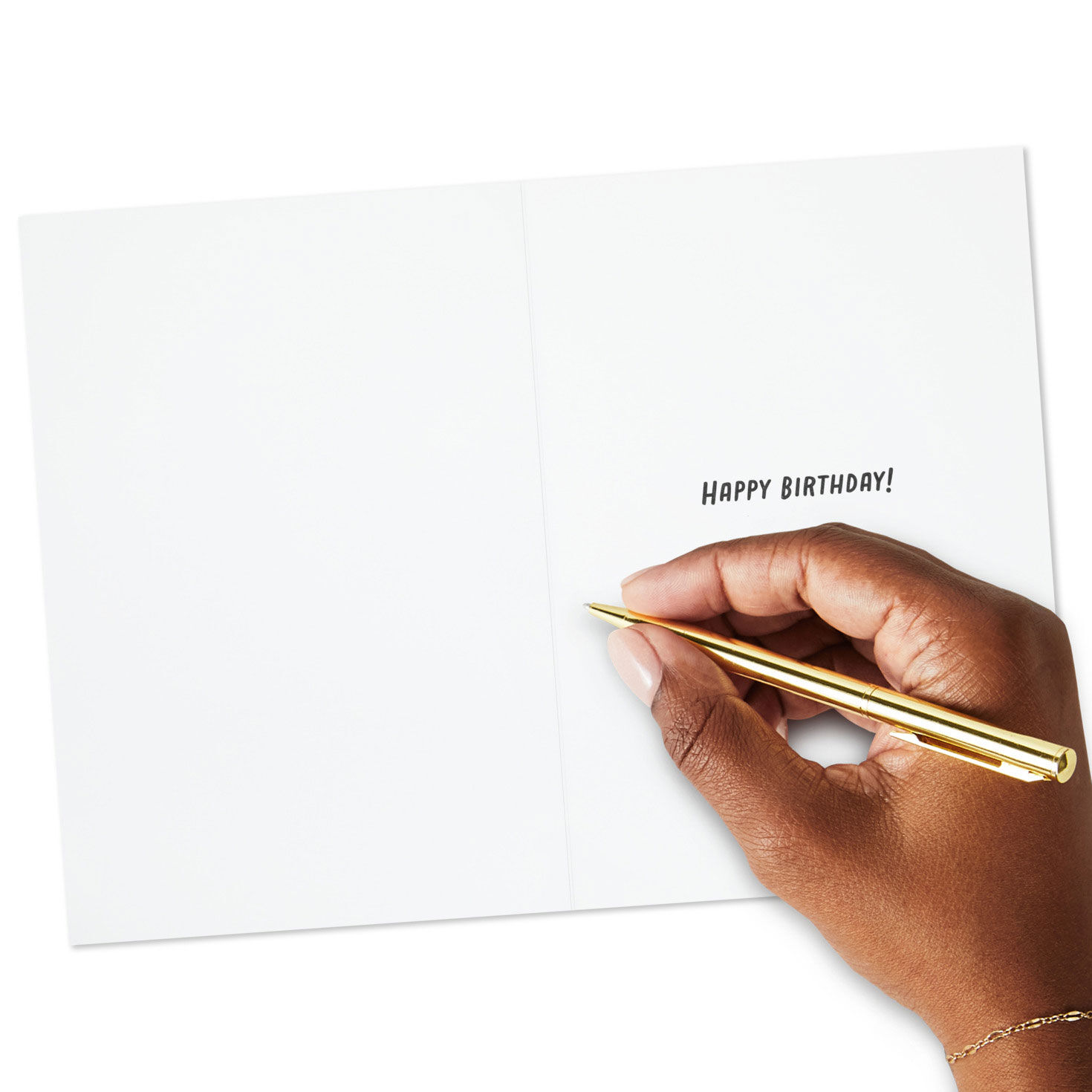 Party Hats and Candles Birthday Cards Assortment signing card image number 6