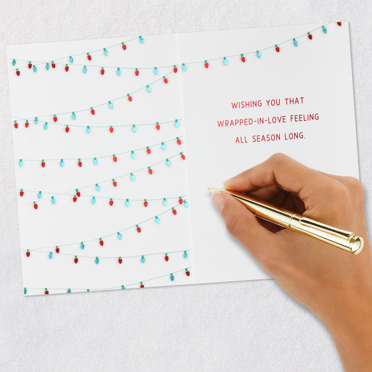 Wrapped in Love Christmas Card for Sister and Brother-in-Law, , large image number 6