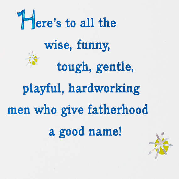 Wonderful Man, Amazing Dad Father's Day Card, , large image number 2