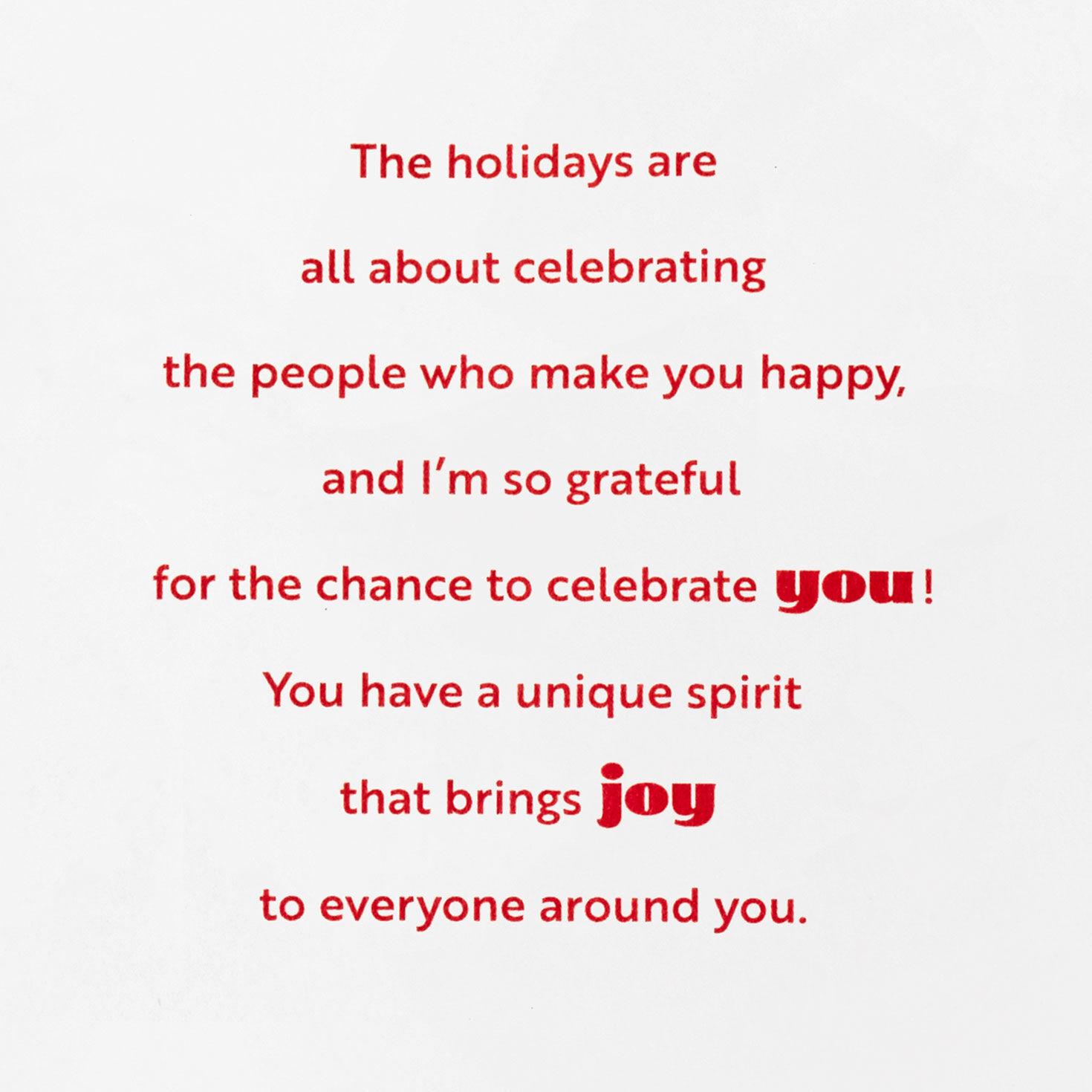 Grateful to Celebrate You Holiday Card, , large image number 2