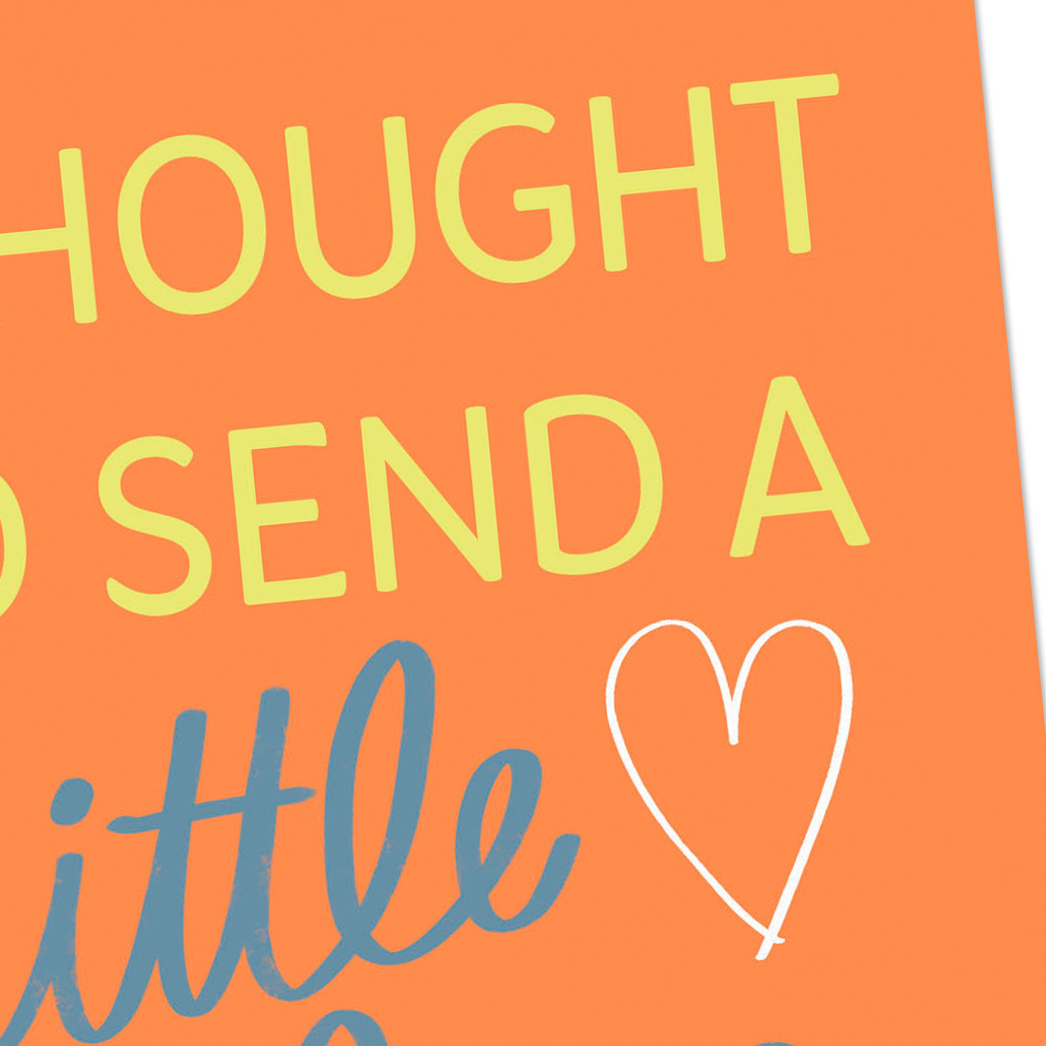 Heart Icon and Lettering Love Card Card Front Detail image number 4