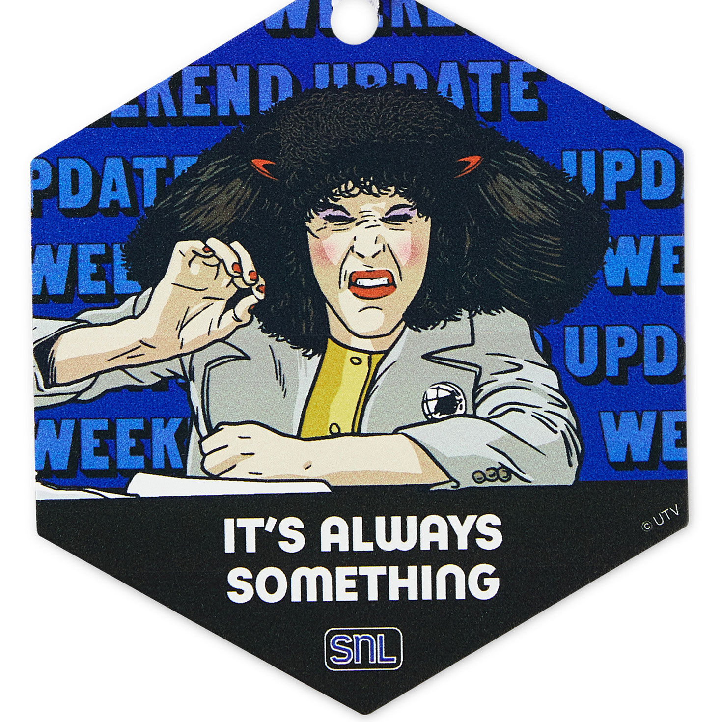 Saturday Night Live Roseanne Roseannadanna Metal Ornament, , large image number 4