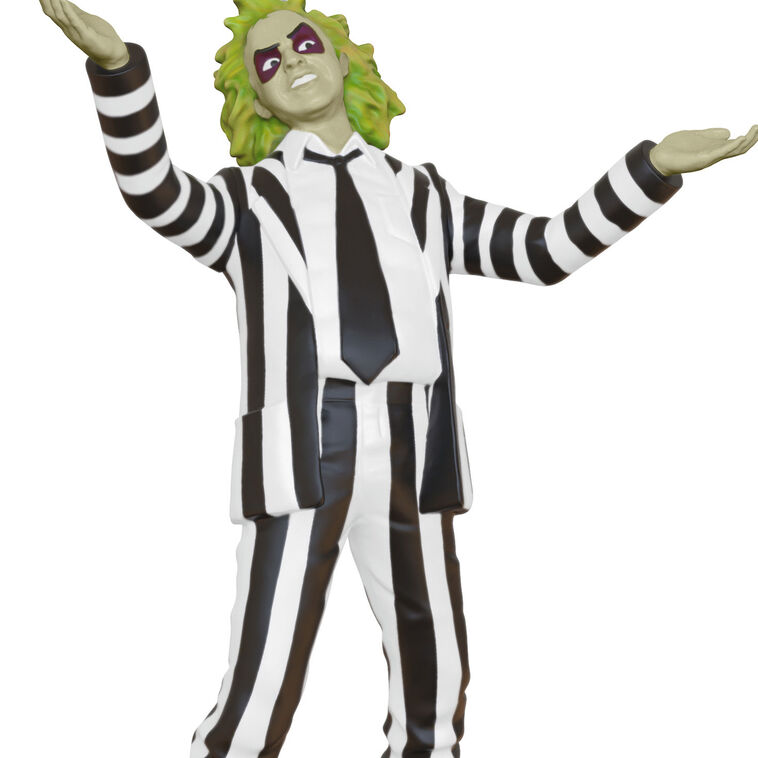 Beetlejuice  Keepsake Ornament closeup view image number 5