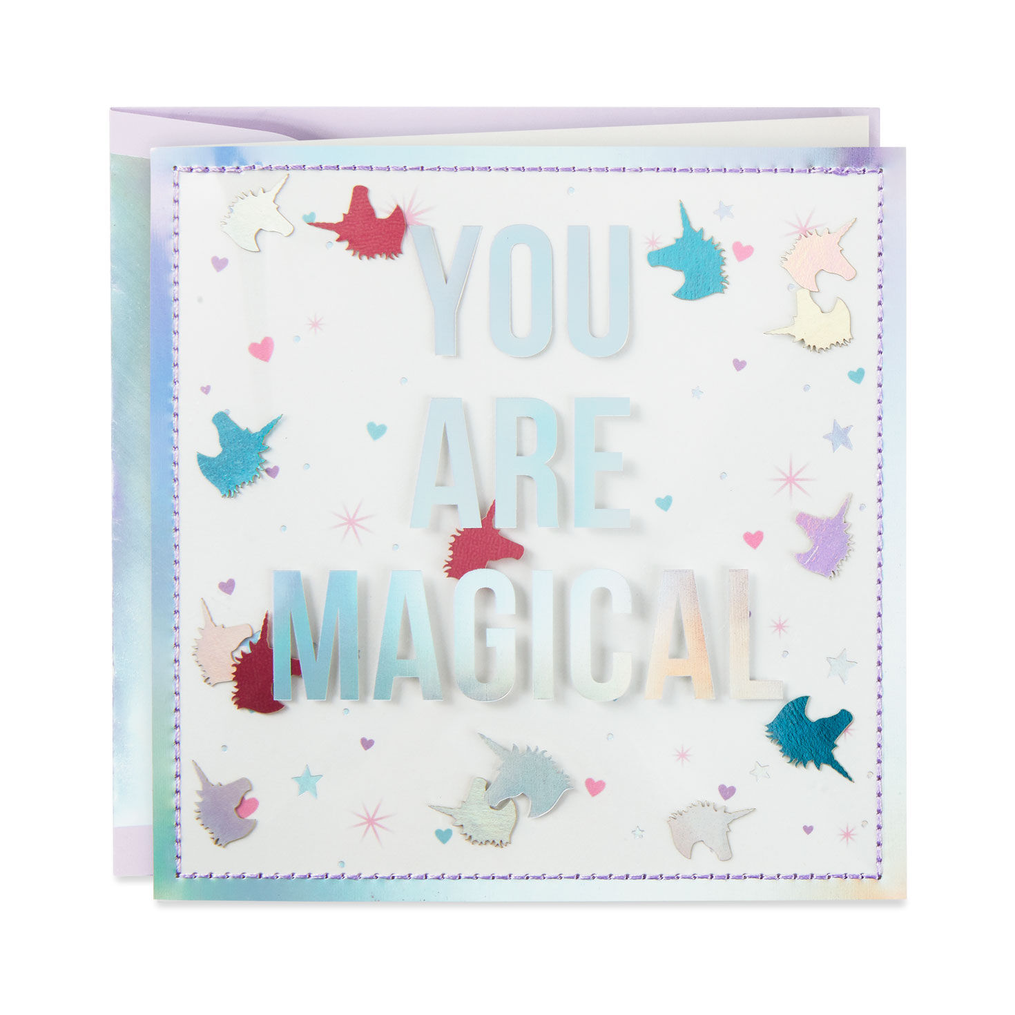 Unicorns, Moms are Magical Hallmark Signature Mother's Day Card 