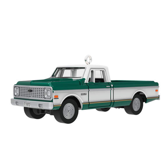 Mini Lil' American Trucks 1972 Chevrolet® Cheyenne™ Super 2024 Metal Ornament, 0.67", , large image number 1