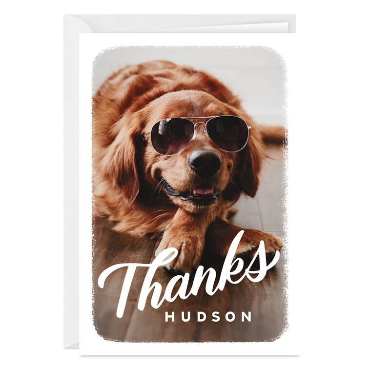 Personalized Full Photo Thank-You Card
