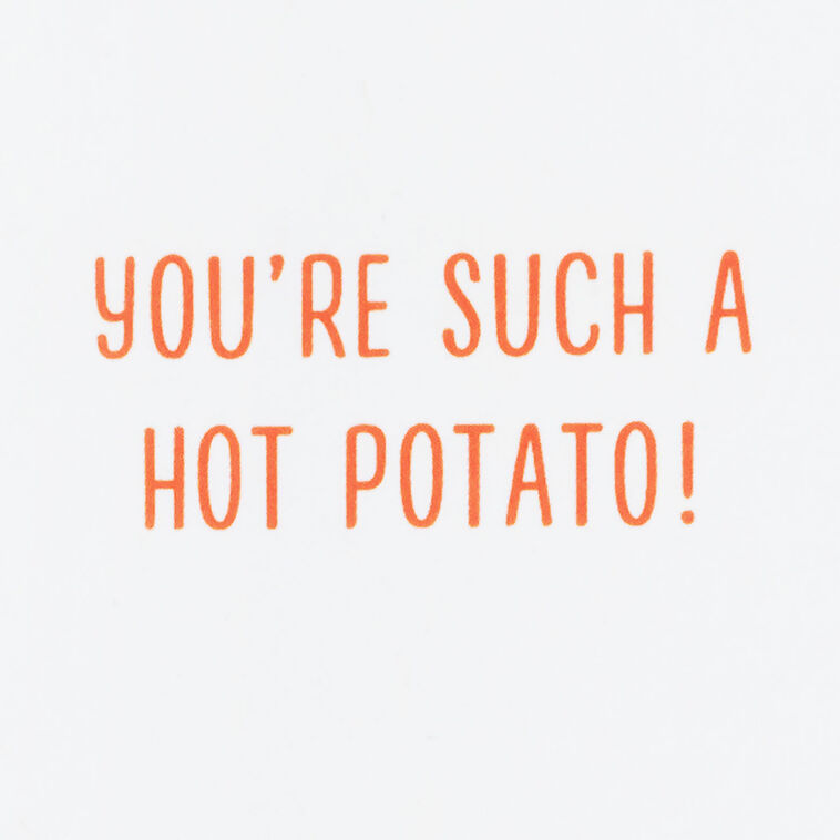 French Fries Funny Love Card Sentiment image number 2