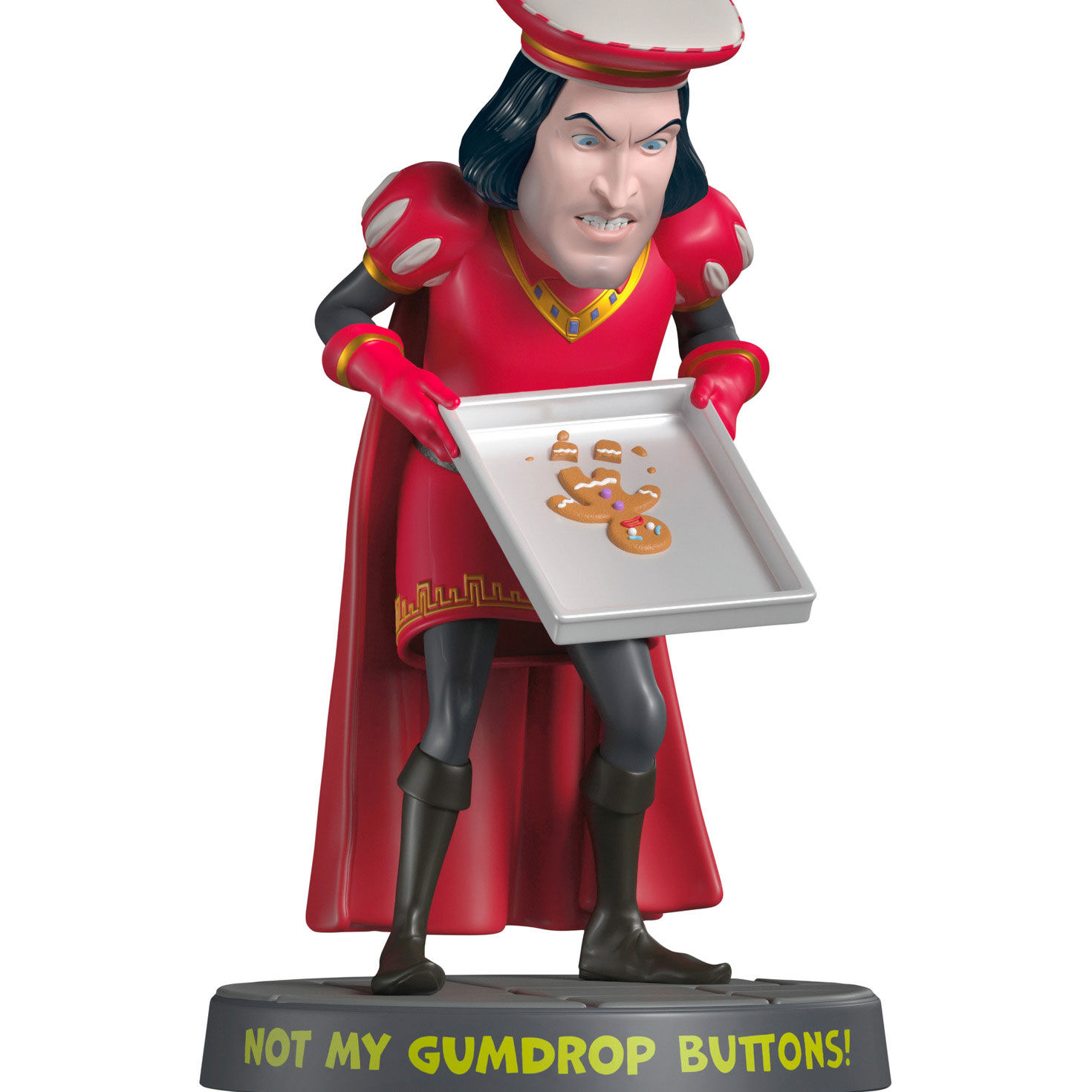 Lord Farquaad With Cookie Sheet Keepsake Ornament upclose view image number 5