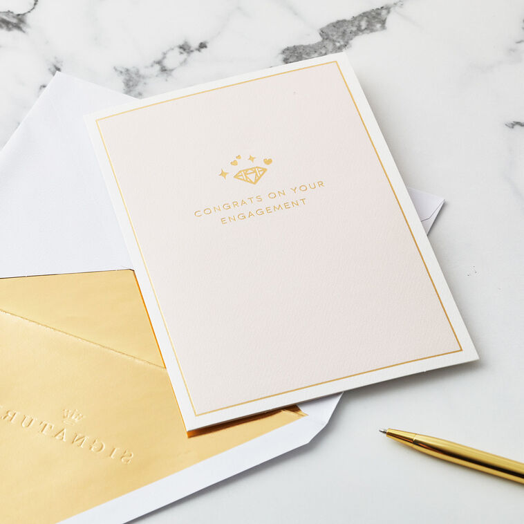 Wishing You a Lifetime of Happiness Pop-Up Engagement Card, , large image number 7