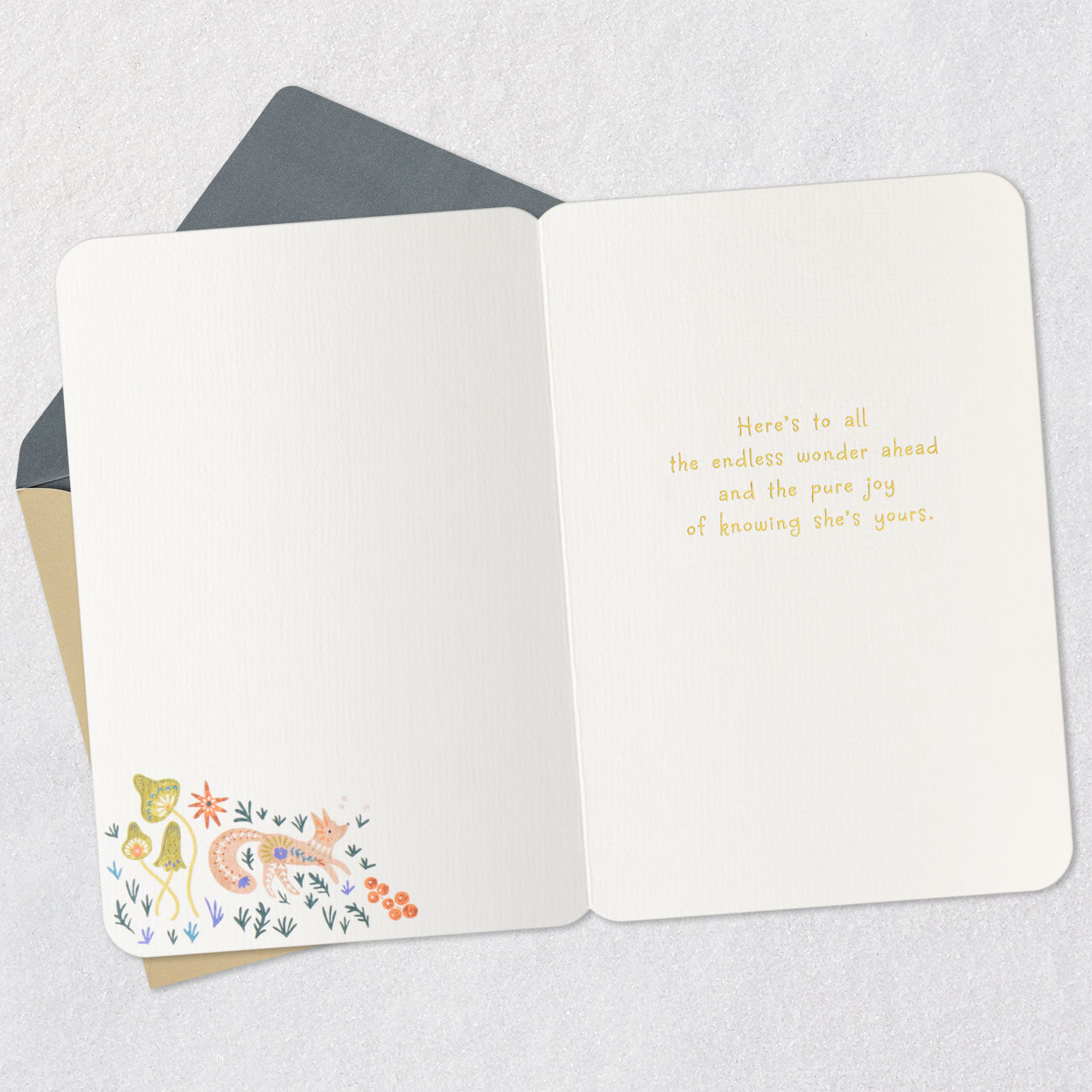 Endless Wonder and Pure Joy New Baby Girl Card for only USD 4.99 | Hallmark