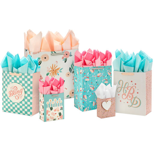 Retro Charm Gift Wrap Collection, 