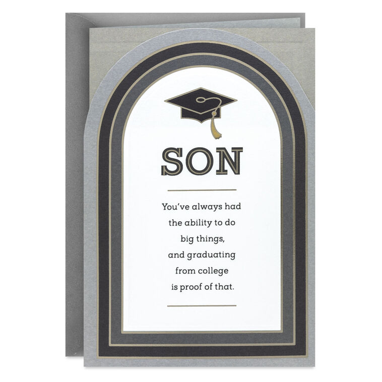 grad cards cheap Custom Portrait Graduation Photo Announcements With Envelopes, 5" x 7", Simply Grad, Box Of 25 Cards