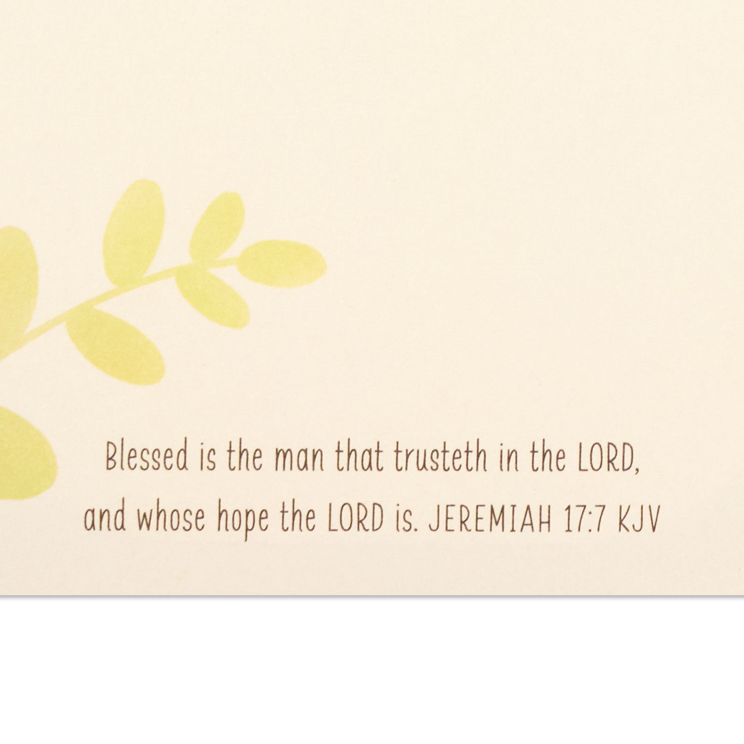 Couple Holding Hands Religious Father's Day Card for Husband Scripture image number 3