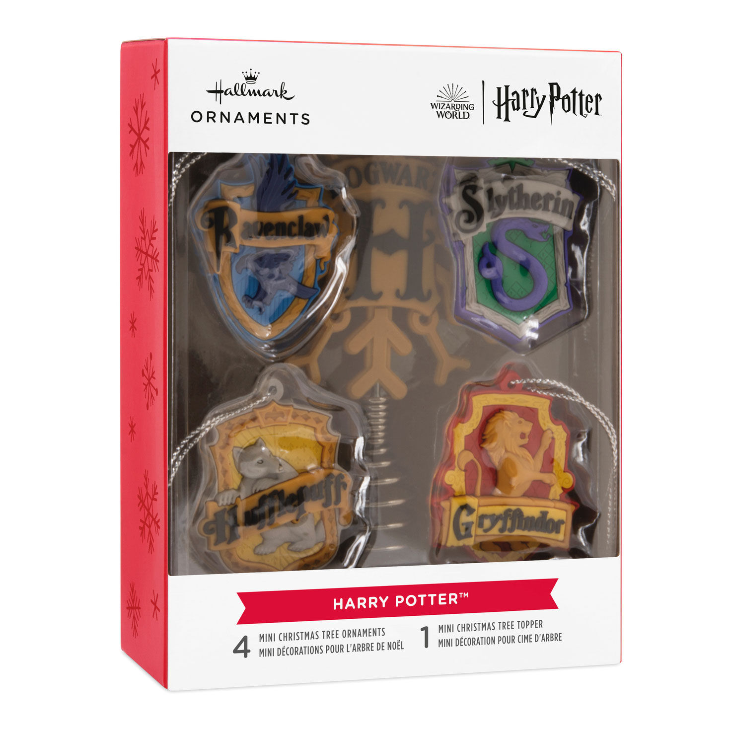 Mini Harry Potter™ Hallmark Tree Topper and Ornaments, Set of 5 for only USD 16.49 | Hallmark