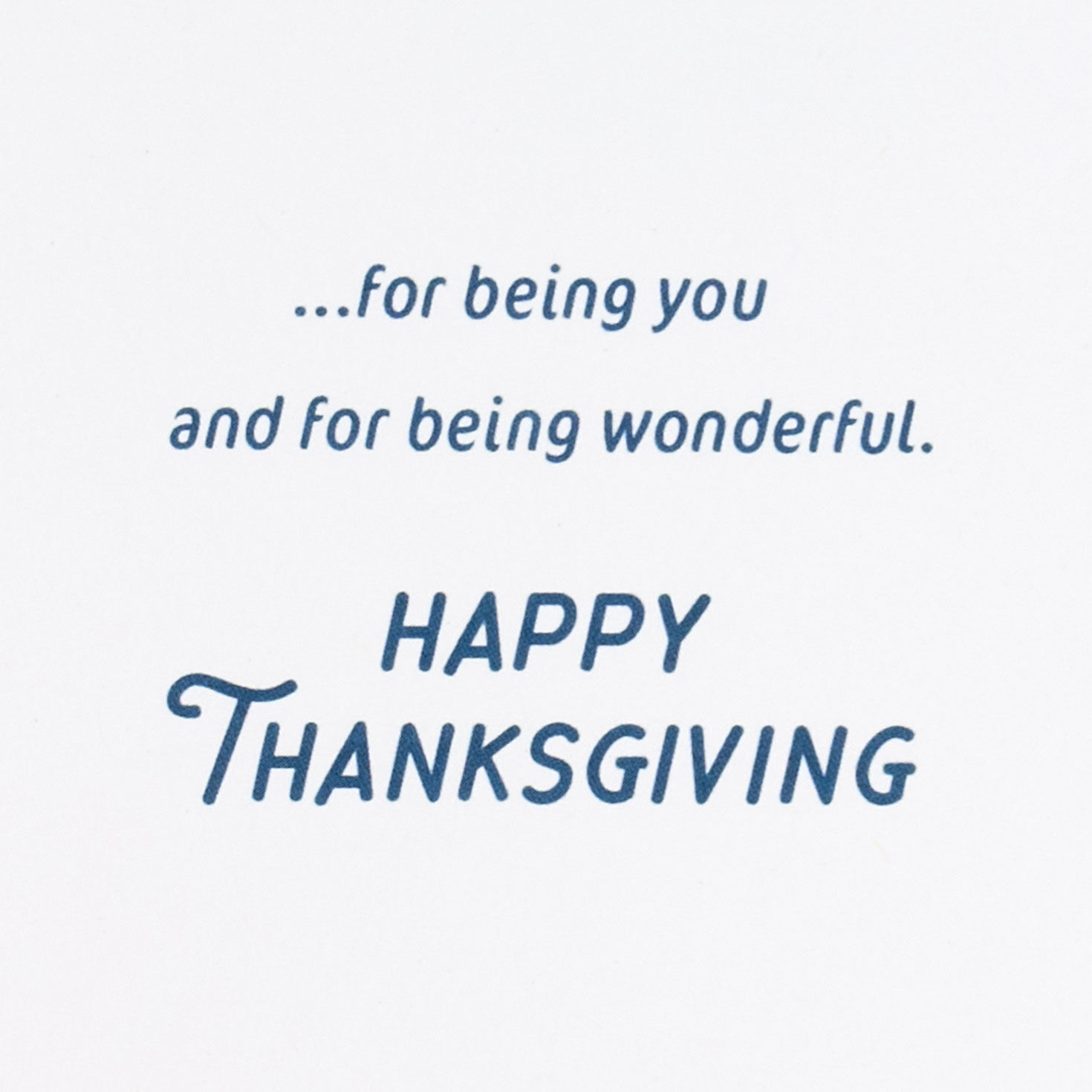Flowers on Orange Thanksgiving Card for Daughter sentiment image number 3