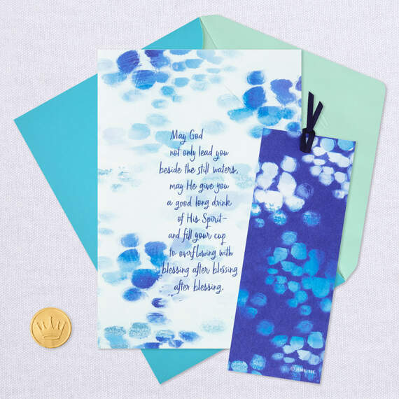 Blessing After Blessing Birthday Card With Bookmark, , large image number 6