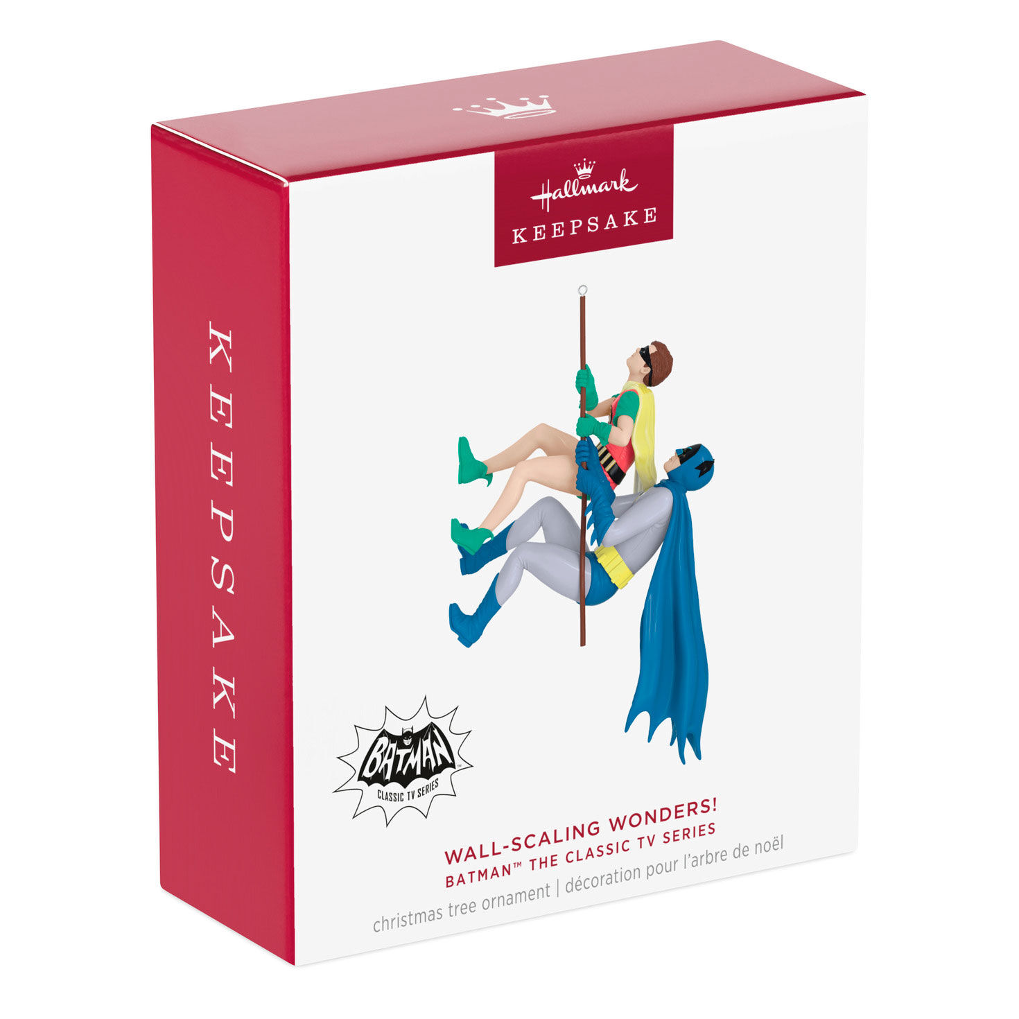 Batman and Robin on Rope Keepsake Ornament package front image number 7