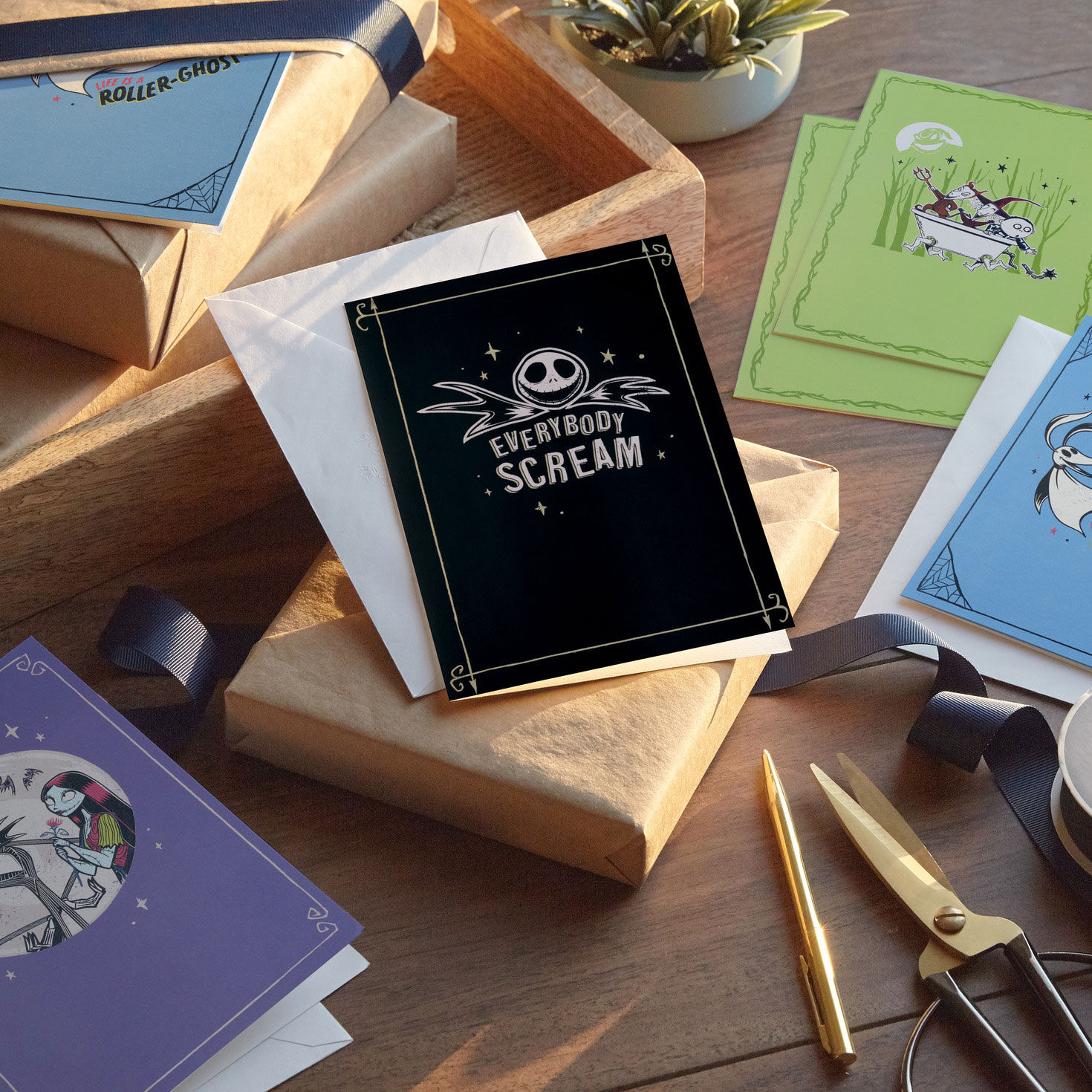 Nightmare Before Christmas All-Occasion Cards in use image number 6