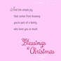 Love, Joy and Happiness Religious Christmas Card for Daughter and Family, , large image number 2