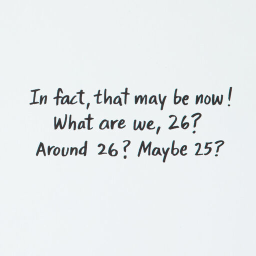 Until We Can't Remember Funny Friendship Card, 