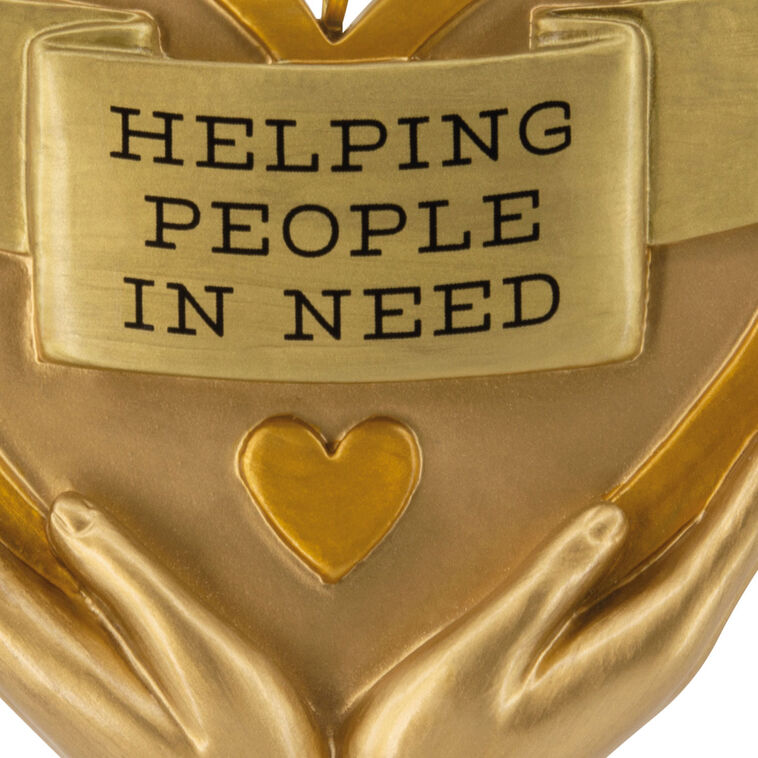 Helping People in Need Caregiver Hallmark Ornament, , large image number 4