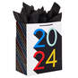 13" Colorful Shadows Grad Large Gift Bag With Tissue Paper, , large image number 6