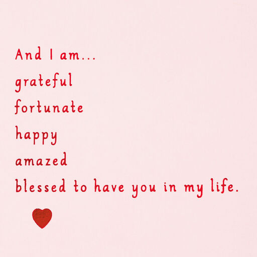 Blessed to Have You in My Life Card, 