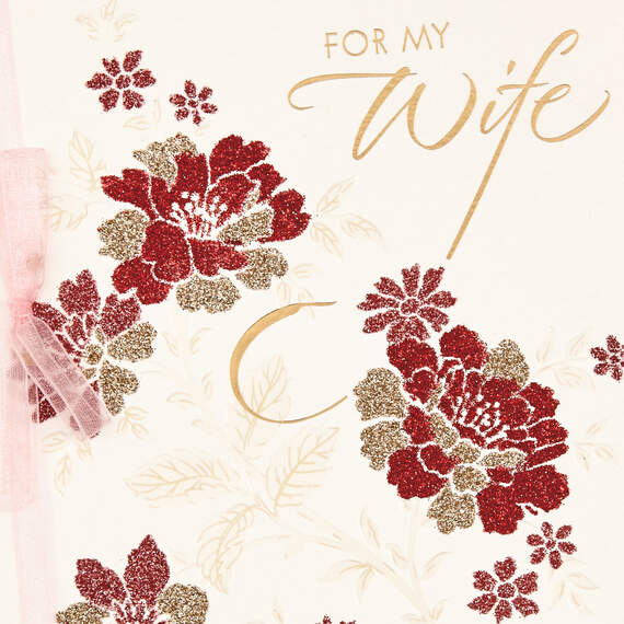 What I Love About Us Valentine's Day Card for Wife, , large image number 4