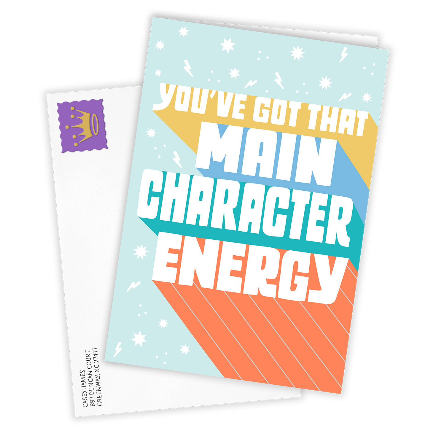 Main Character Energy Custom Card, , large image number 2