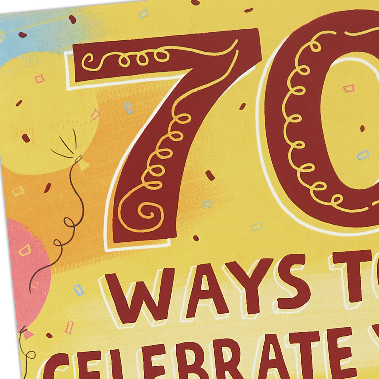 Ways to Celebrate Funny Pop-Up 70th Birthday Card, , large image number 4