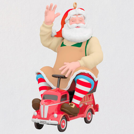 Toymaker Santa 2022 Ornament, 