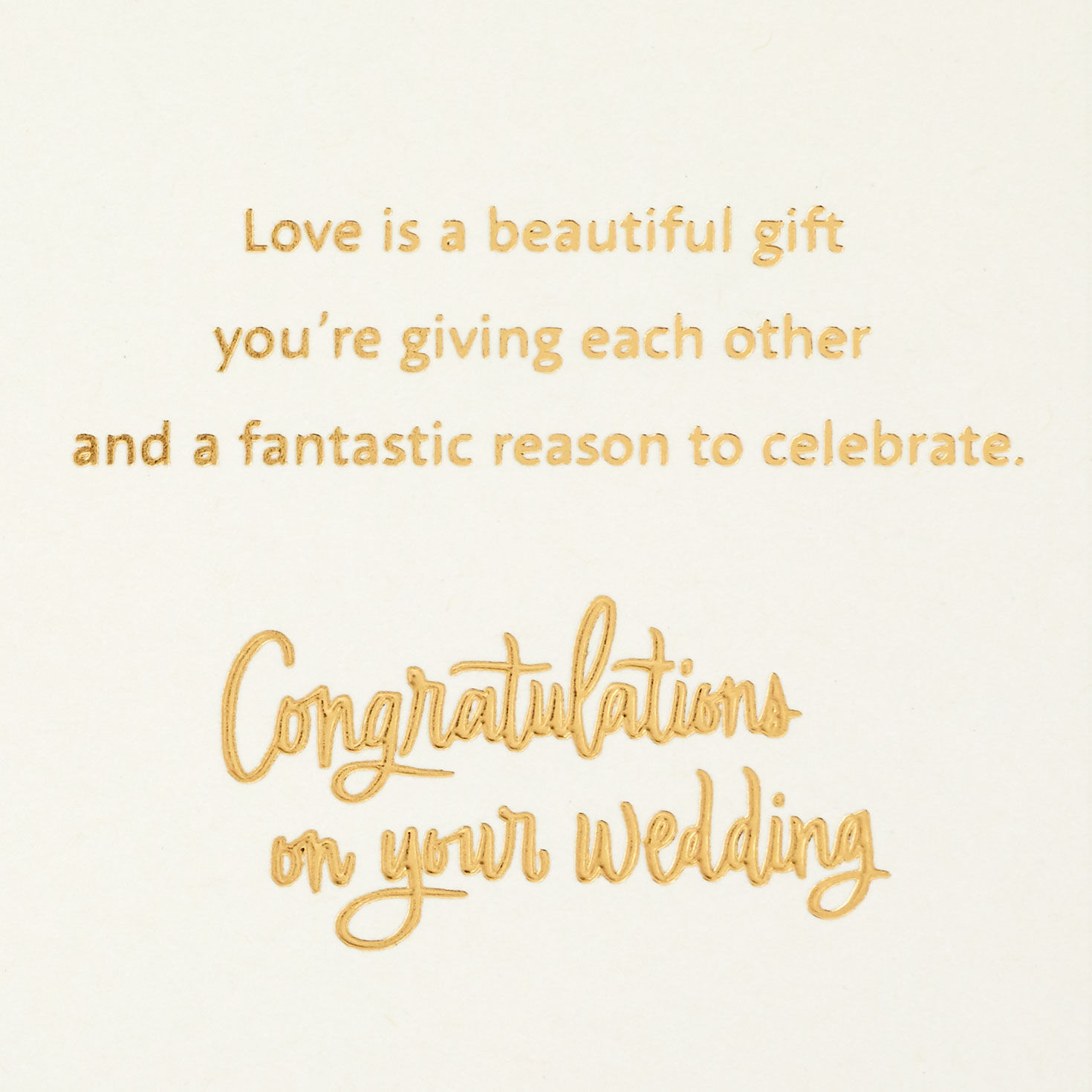 Love Is a Gift Wedding Card for Son and Daughter-in-Law, , large image number 3
