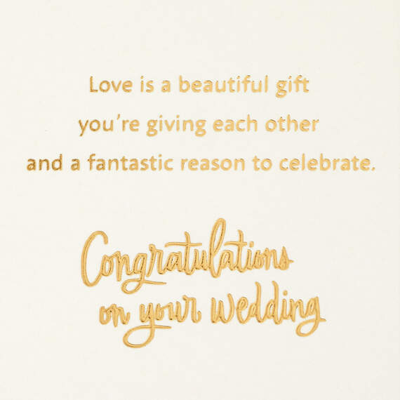 Love Is a Gift Wedding Card for Son and Daughter-in-Law, , large image number 3
