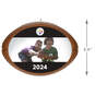 NFL Football Pittsburgh Steelers Text and Photo Personalized Ornament, , large image number 3