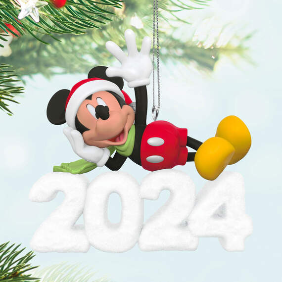 Disney Mickey Mouse A Year of Disney Magic 2024 Ornament, , large image number 2