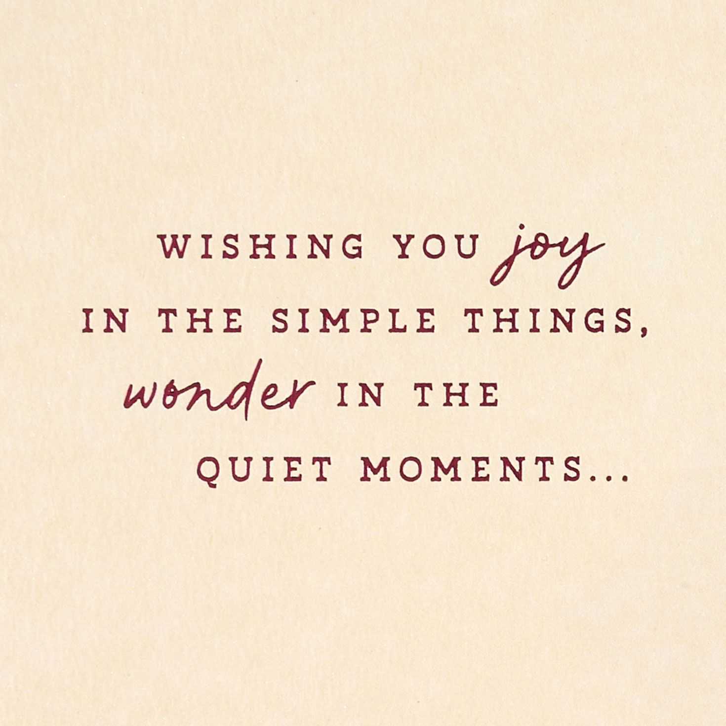 UNICEF Joy and Peace Christmas Card for only USD 5.99 | Hallmark