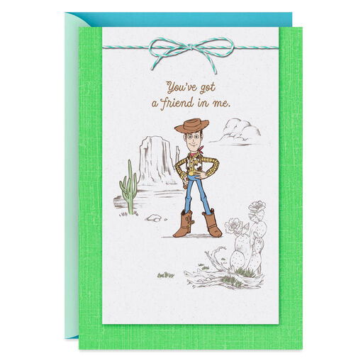 Disney/Pixar Toy Story You've Got a Friend In Me Friendship Card, 