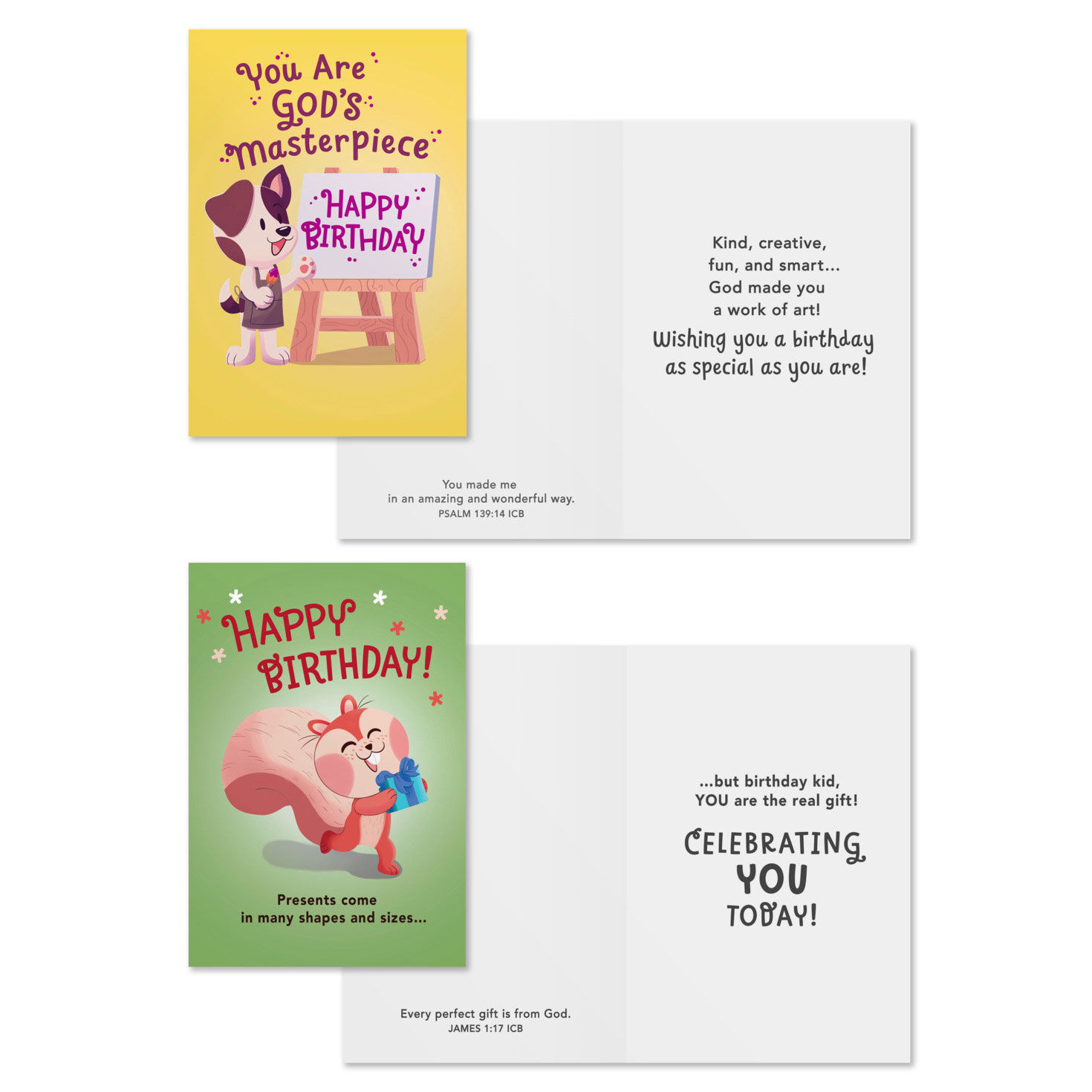 DaySpring Birthday Cards for Children Assortment Card Front with Sentiment image number 3