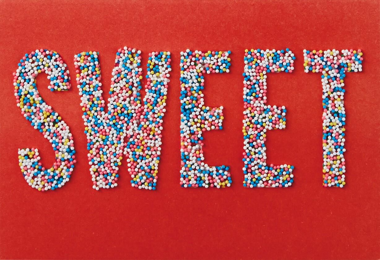 Rainbow Candied Congratulations Card