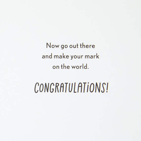 Blue Globe Way to Go Graduation Cards, Pack of 10, , large image number 3